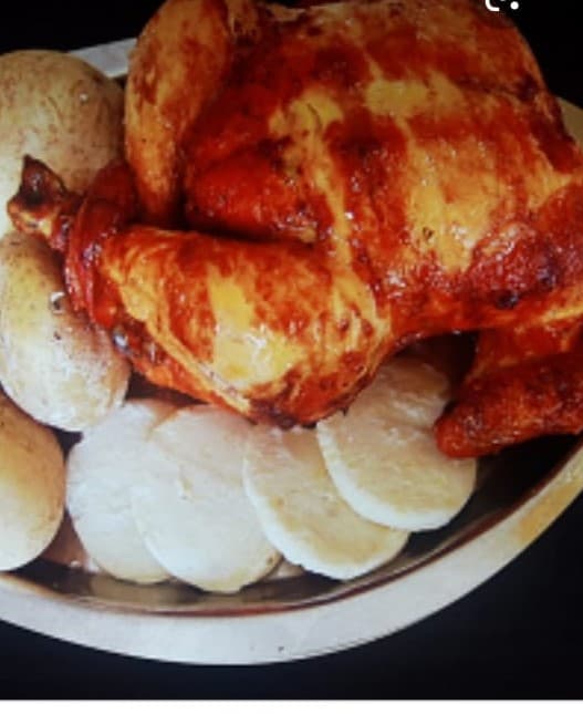 1/2 Medio Pollo Asado