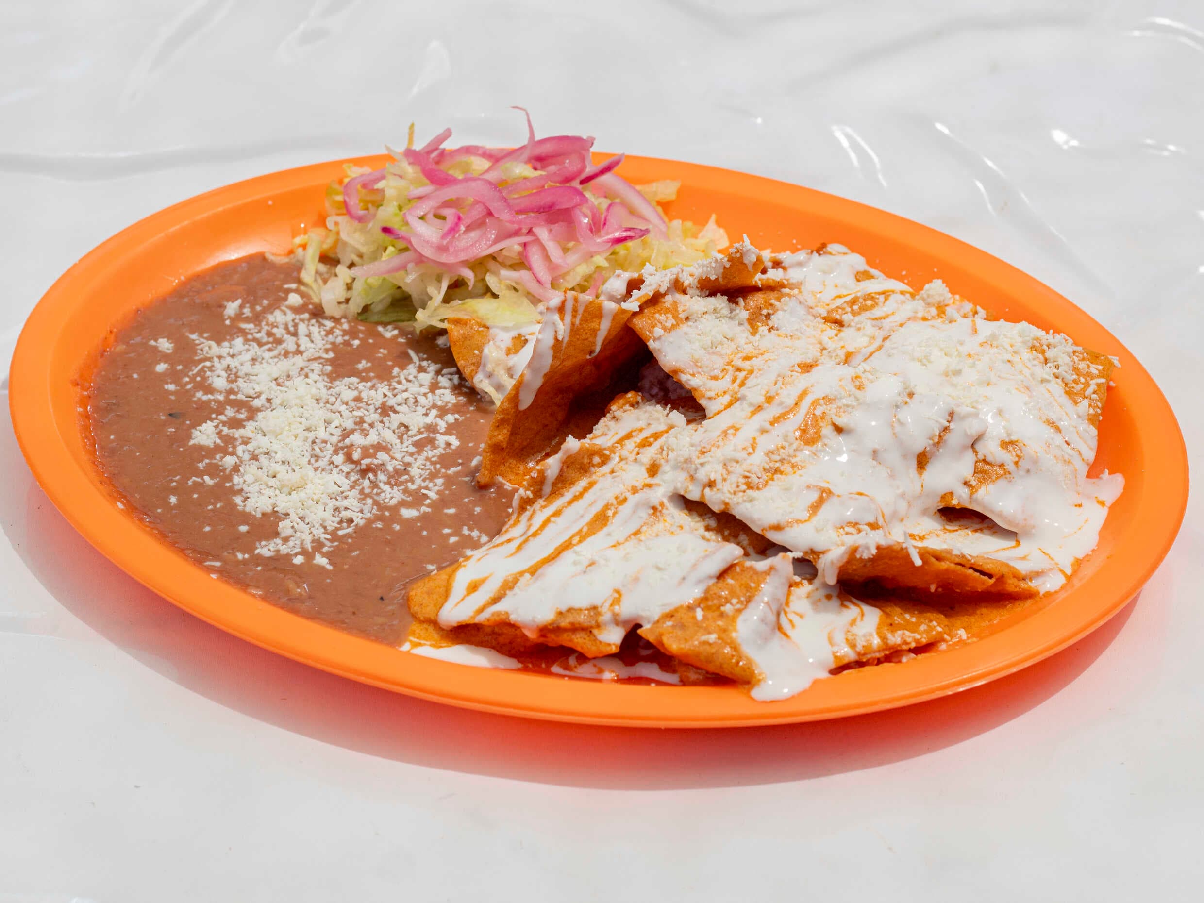 Combo  Chilaquiles con Cafe