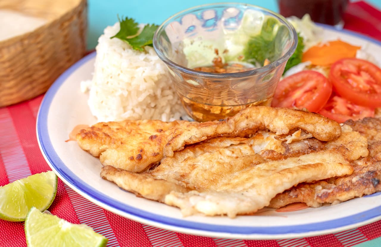 Pescado al Mojo de Ajo