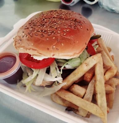 Hamburguesa con Papas