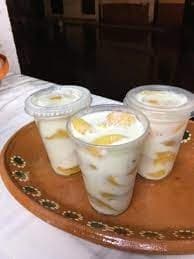 DURAZNOS CON CREMA