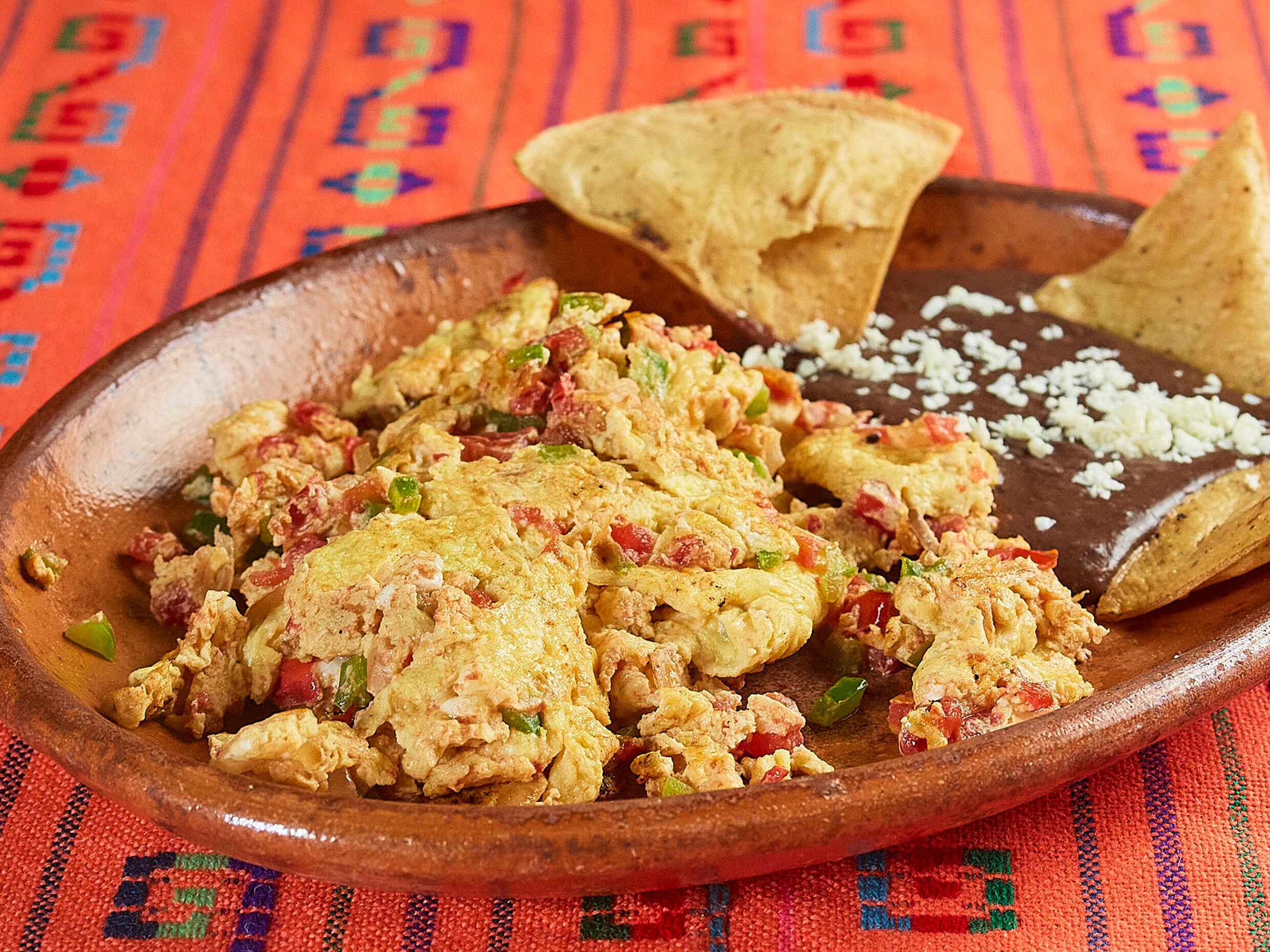 Huevos Revueltos a la Mexicana