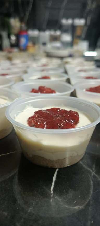 Cheescake Mini De Fresa 🍓