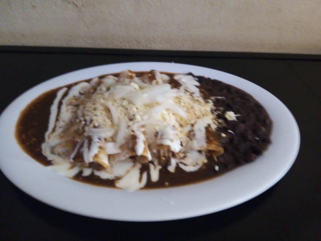 Enchilada Tradicional de Pollo
