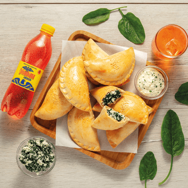 Empanada horneada de Espinaca y Ricotta
