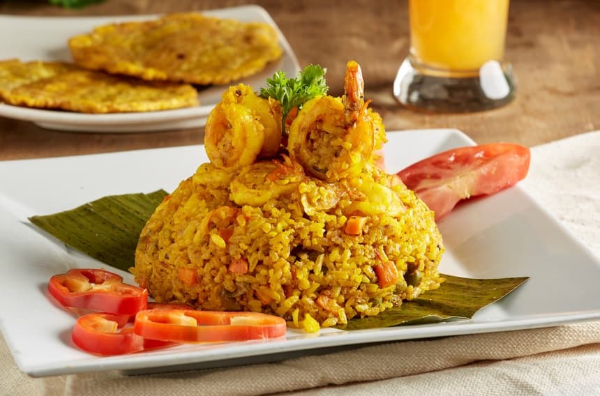 Arroz Con Langostinos.