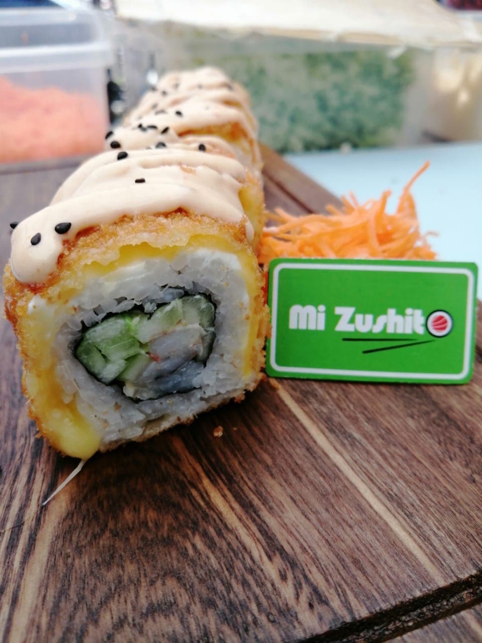 Sushi 3 Quesos Empanizado
