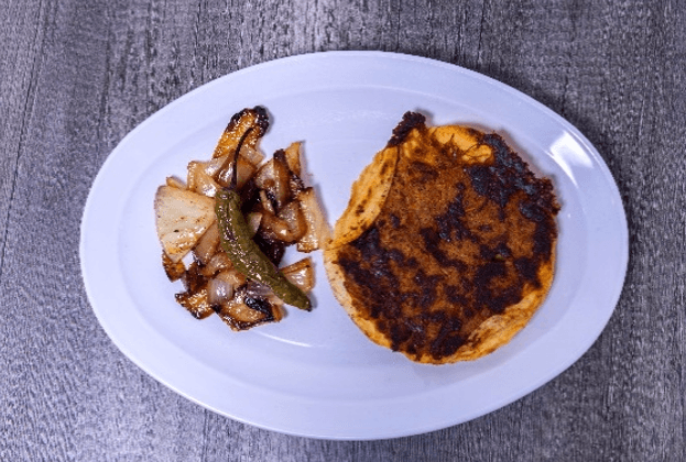 Taco Volteado Sencillo