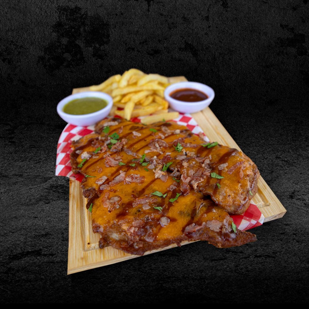 Milanesa USA BBQ