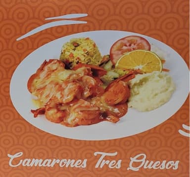 Camarones Tres Quesos