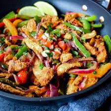 Fajitas de Pescado o Pollo