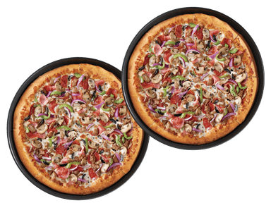 2 Pizzas Grandes por 8,750 CU