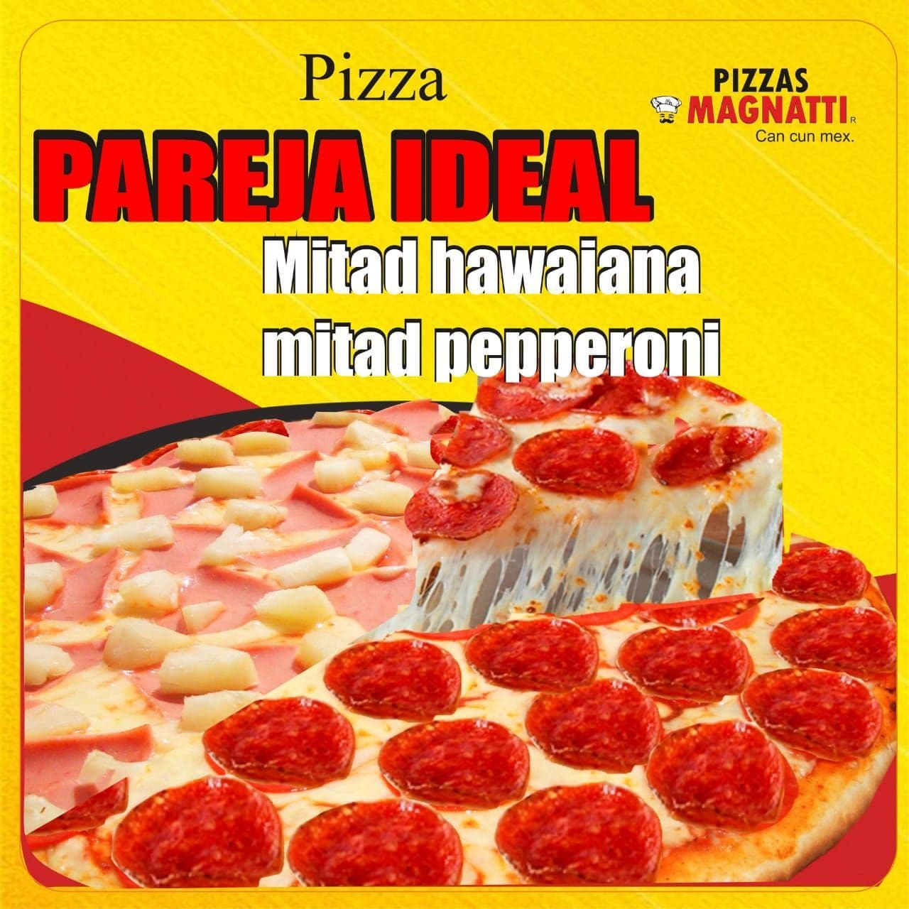 Pizza pareja ideal grande
