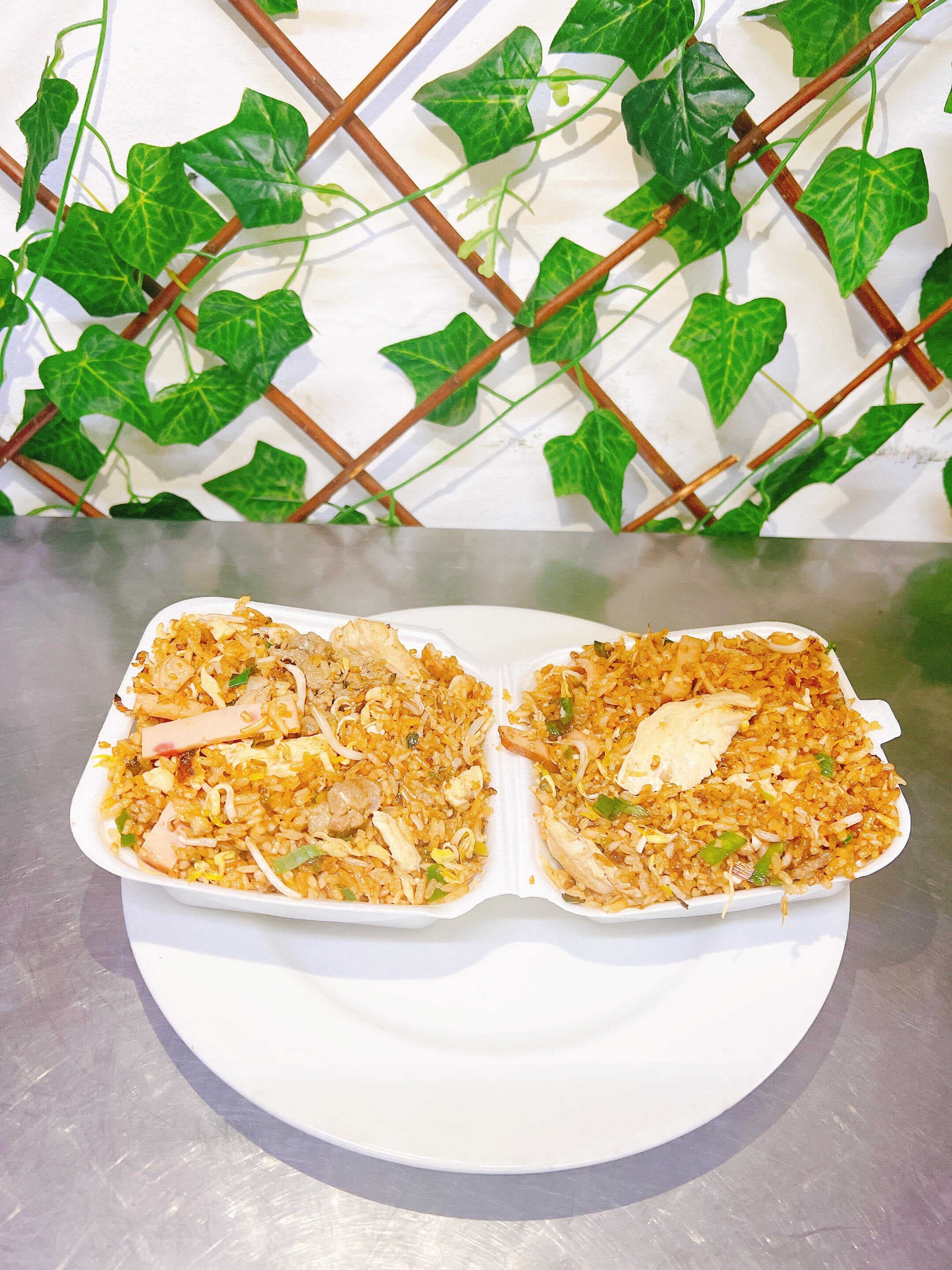 Plato de Arroz+Una Lumpia