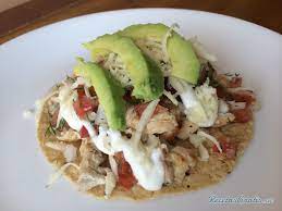 Tostada de Pollo con Papas