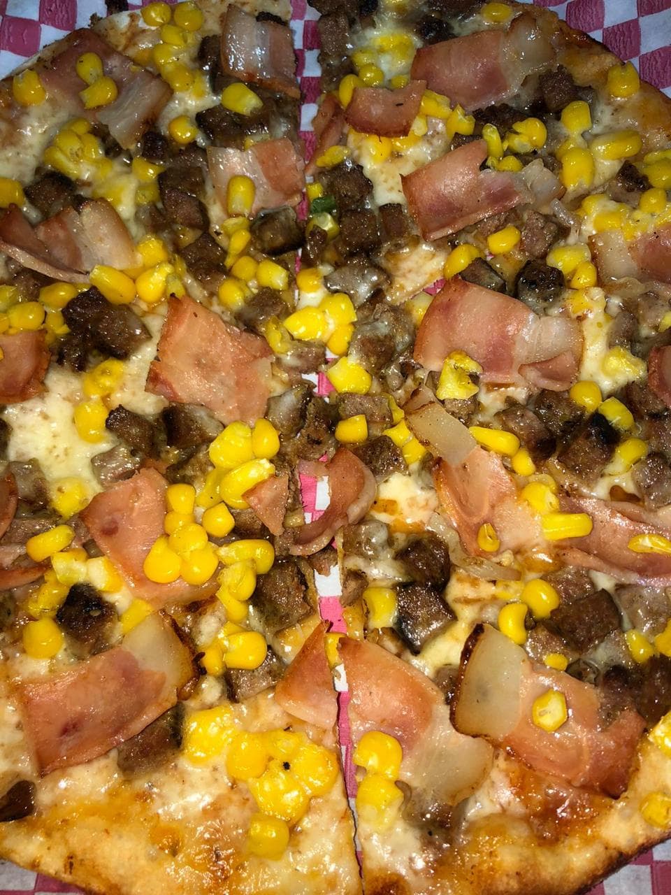 Pizza Small Combinada  Salami / Champiñones