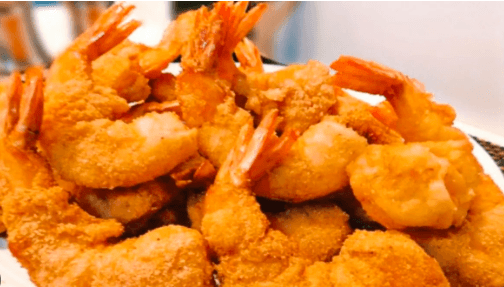 Camarones empanizados