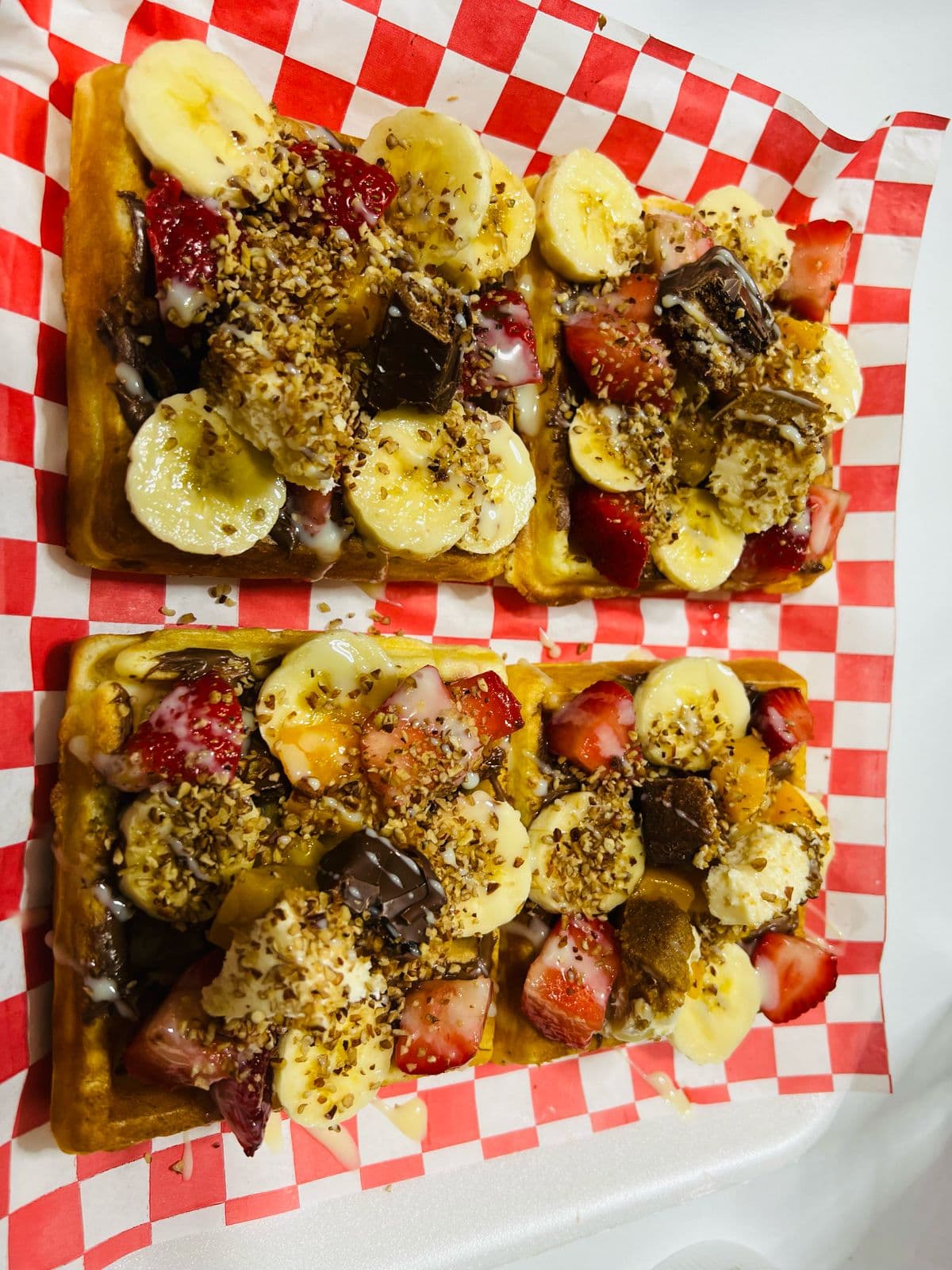 Waffles 4 Piezas