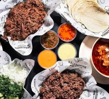 3/4 de Barbacoa