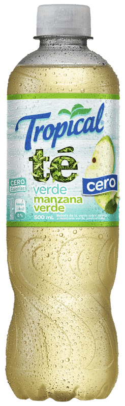 Té Verde Manzana Cero Tropical 500 ml