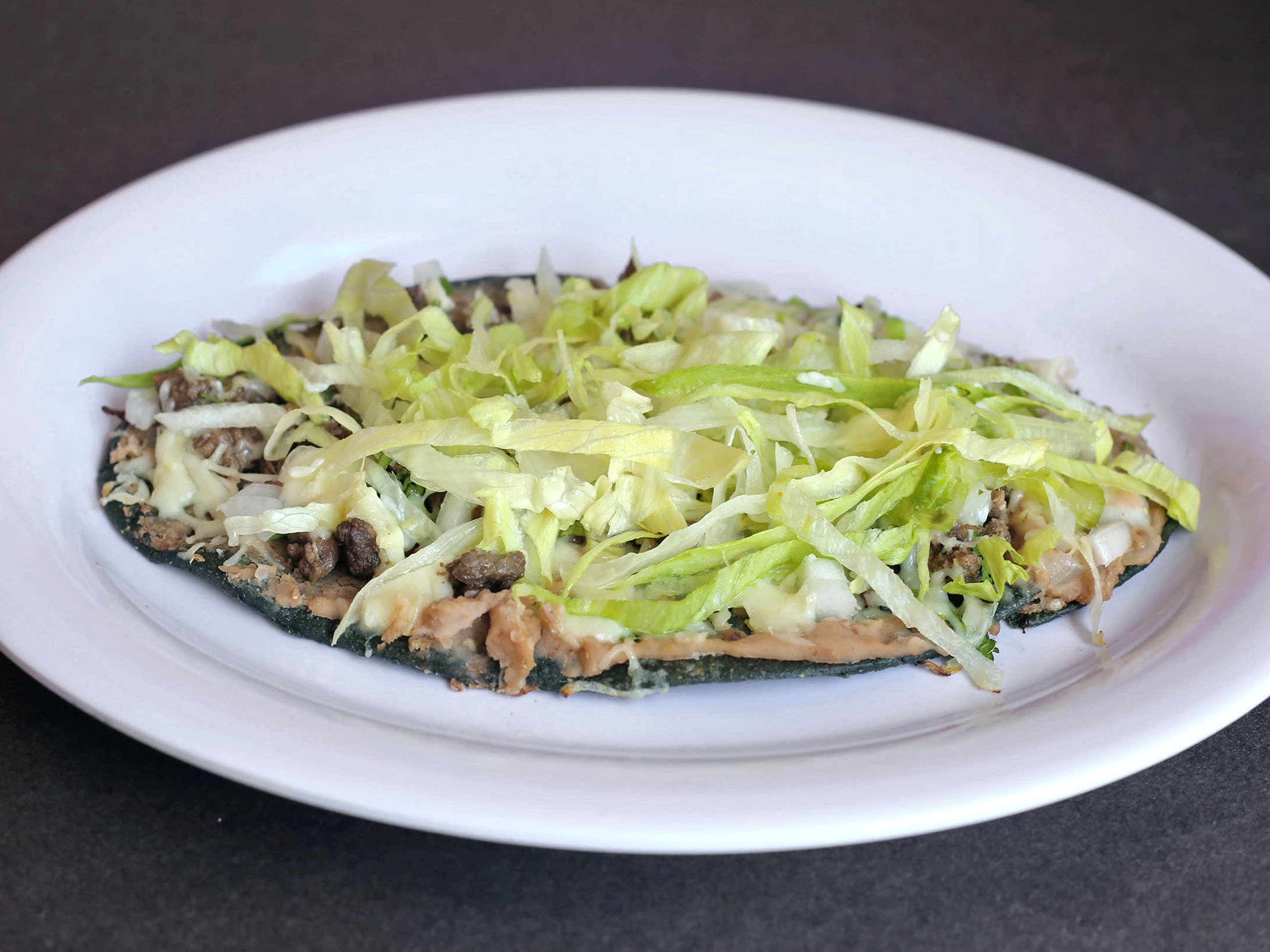 Huarache de  pollo