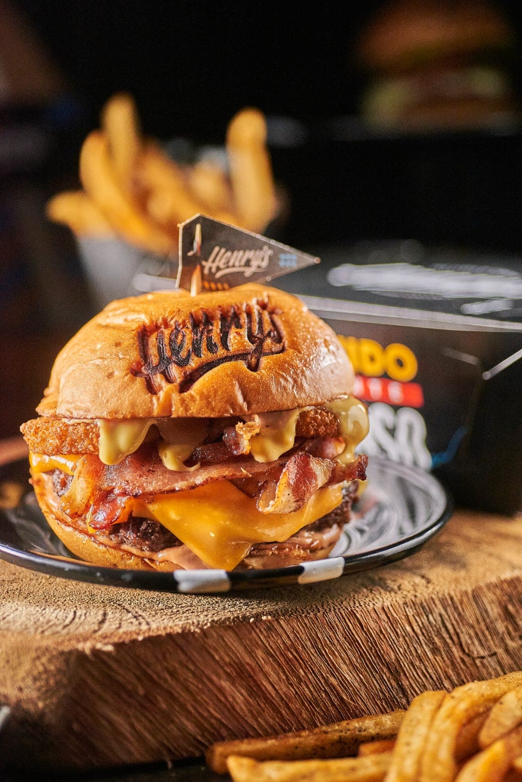 Hamburguesa Cheese Bacon