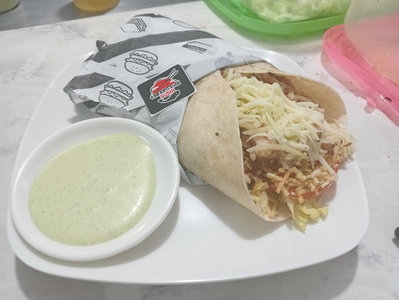 Burrito de Cerdo Kintsugi