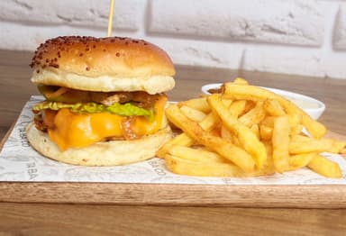 Hamburguesa Milanesa de Pollo