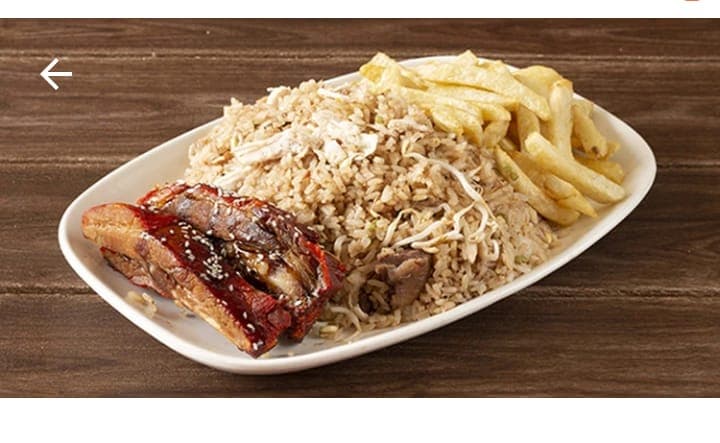 Combo 2 Personas Arroz Chino y Costillas BBQ