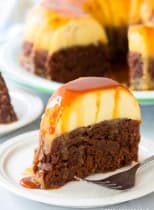 Rebanada de Choco Flan