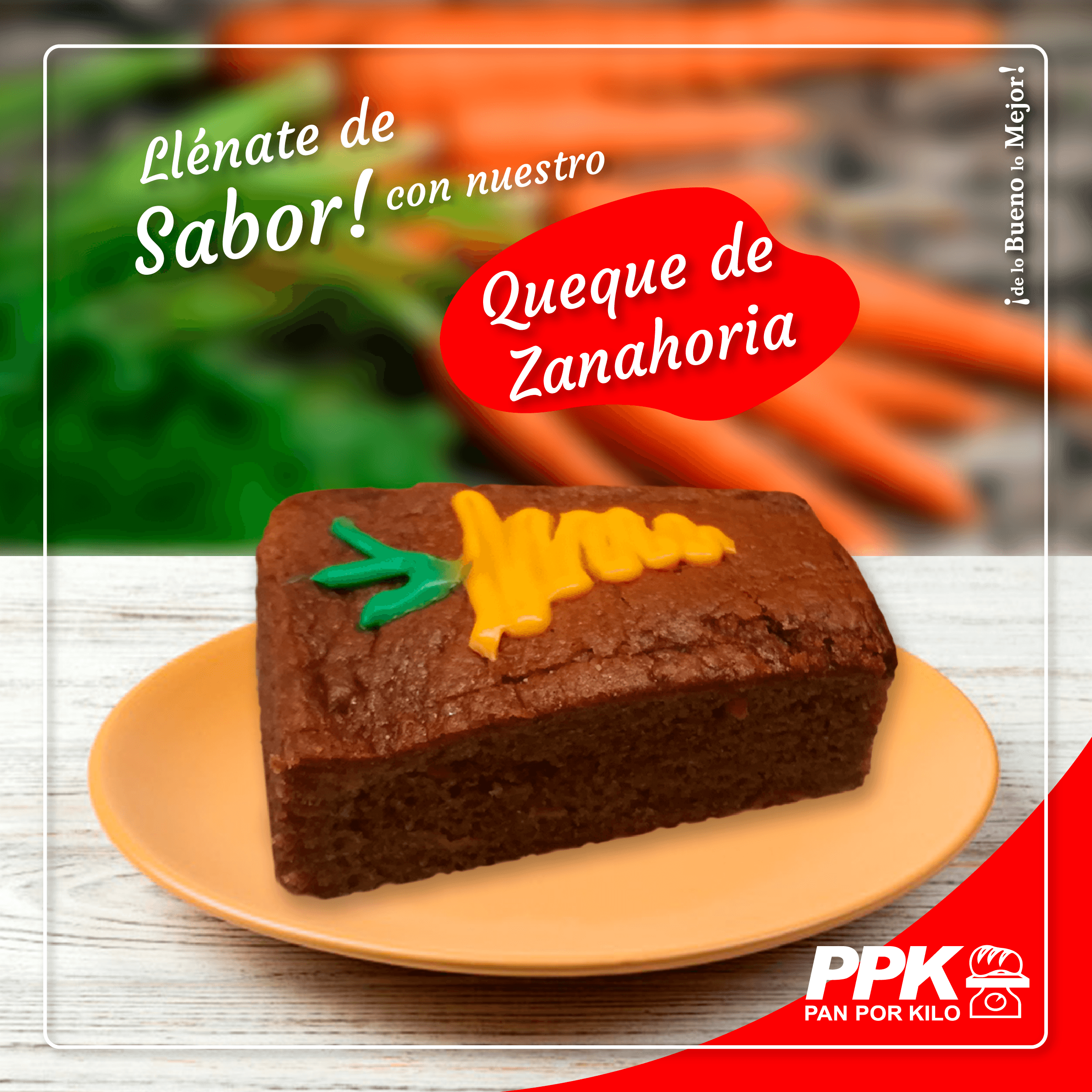 Queque Zanahoria