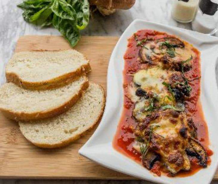 Hongo Portobello Gratinado