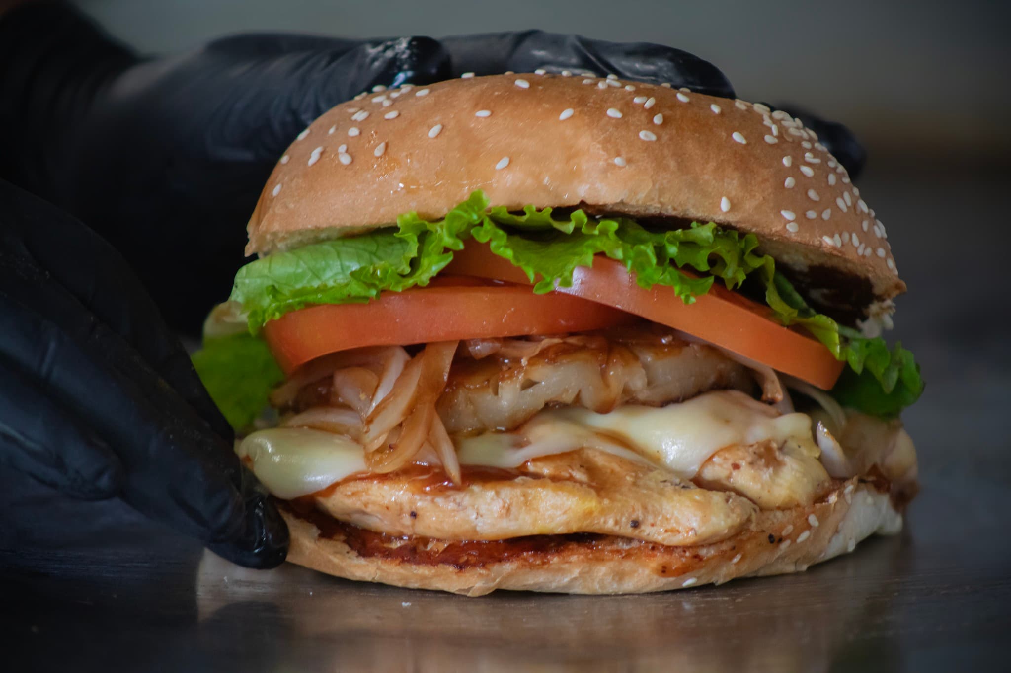 Burger Grilled Chicken Jr