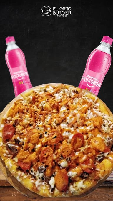 Combo Pizza Hawaiana