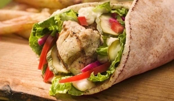 Shawarma De Pollo