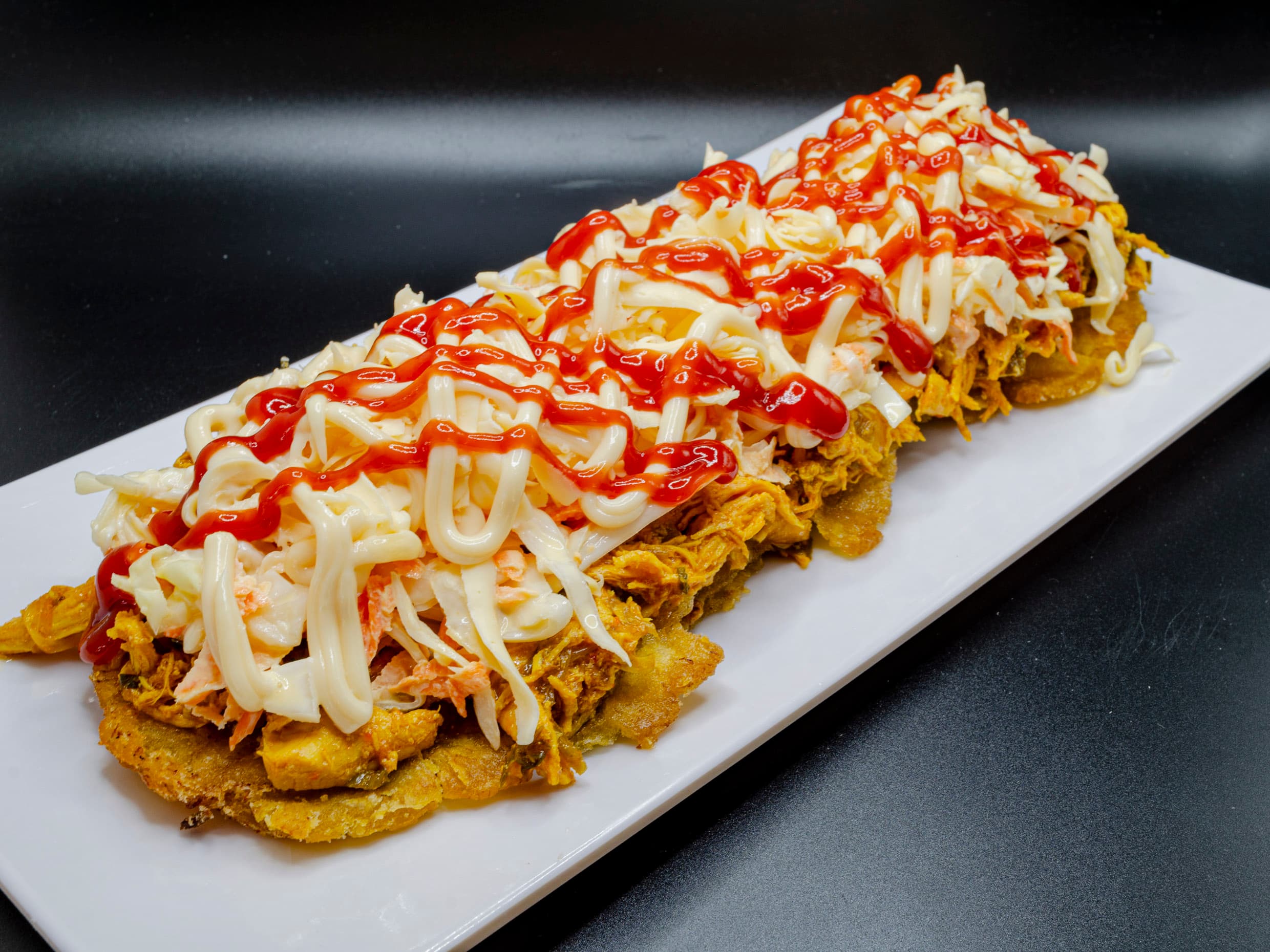 Patacón de Pollo