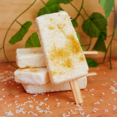 Paletas de Crema Arroz con Leche