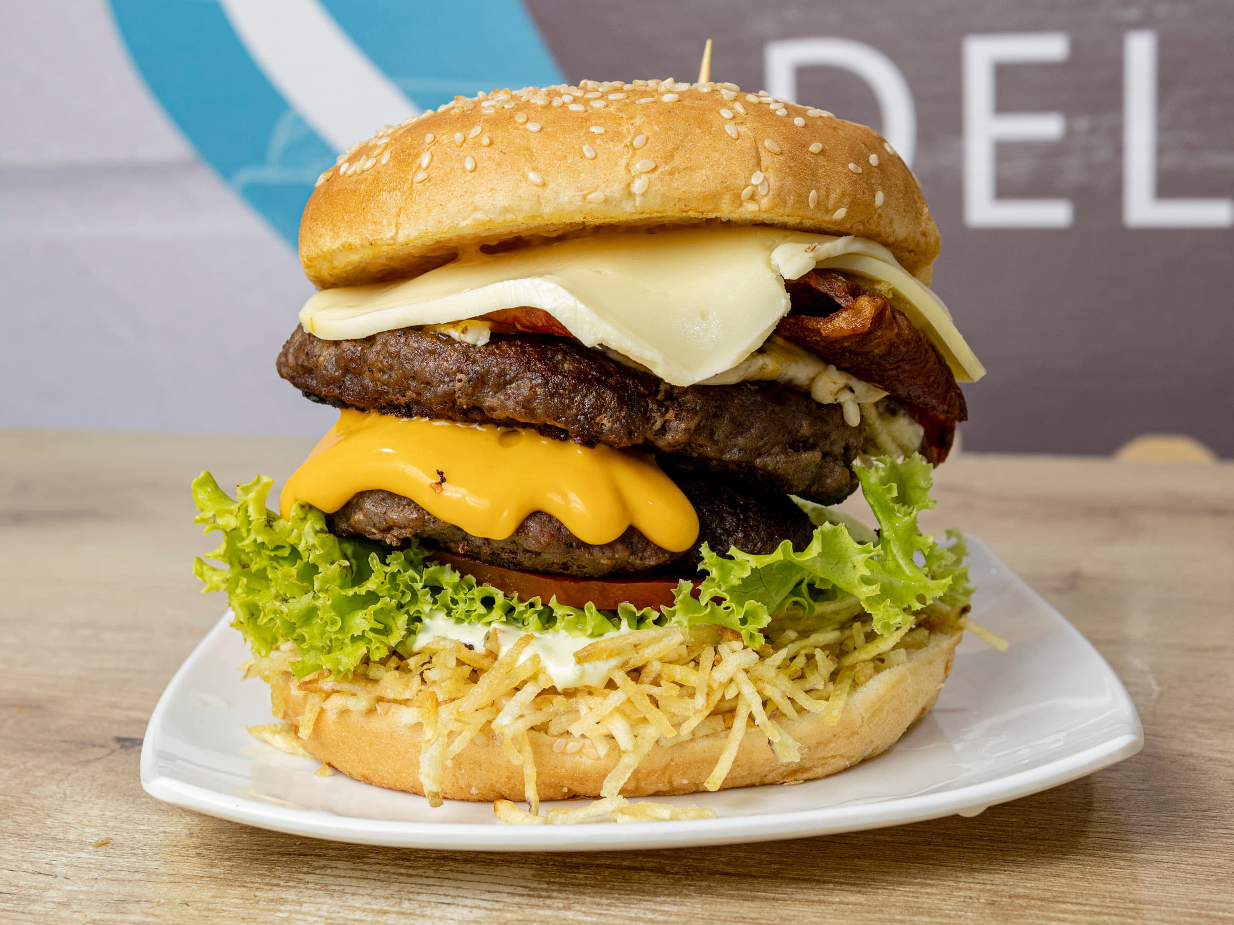 Hamburguesa Doble Carne Angus