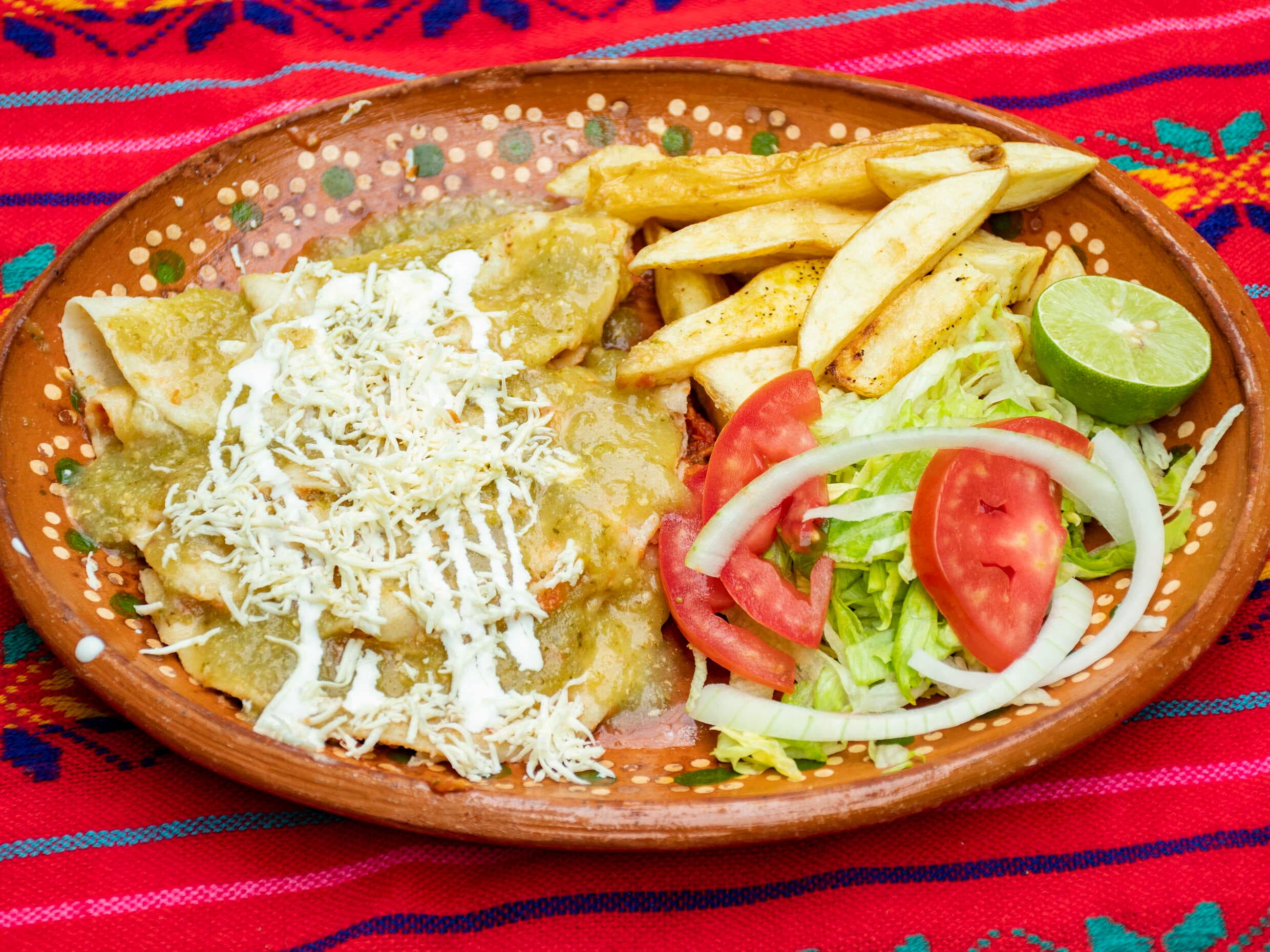 Enchiladas potosinas