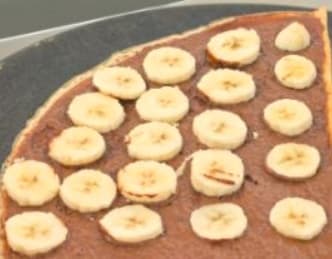 Plátano con Nutella