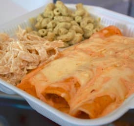 Platillo Enchiladas Suizas 3 Piezas