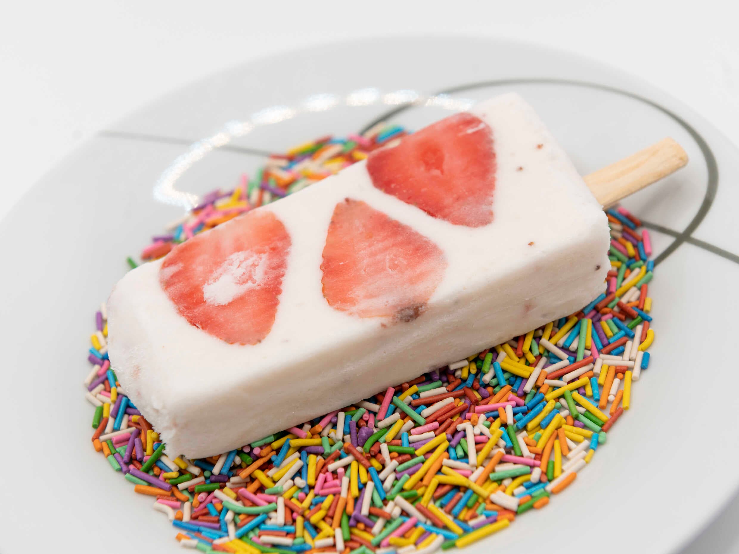 Fresas con crema