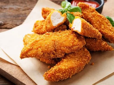 Trozos de Pollo + Papas Fritas