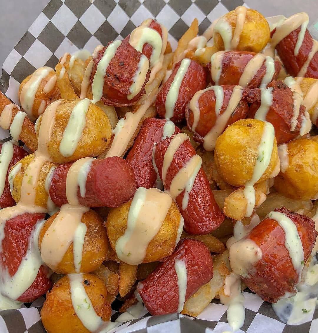 Salchipapas Sencilla Para 2 o 3 Personas
