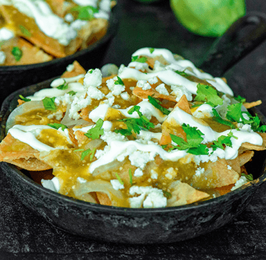 Paquete 1 Chilaquiles Verdes Sencillos C Refresco