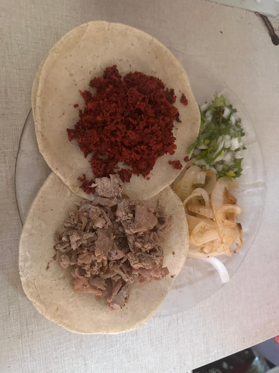 Taco de Chorizo
