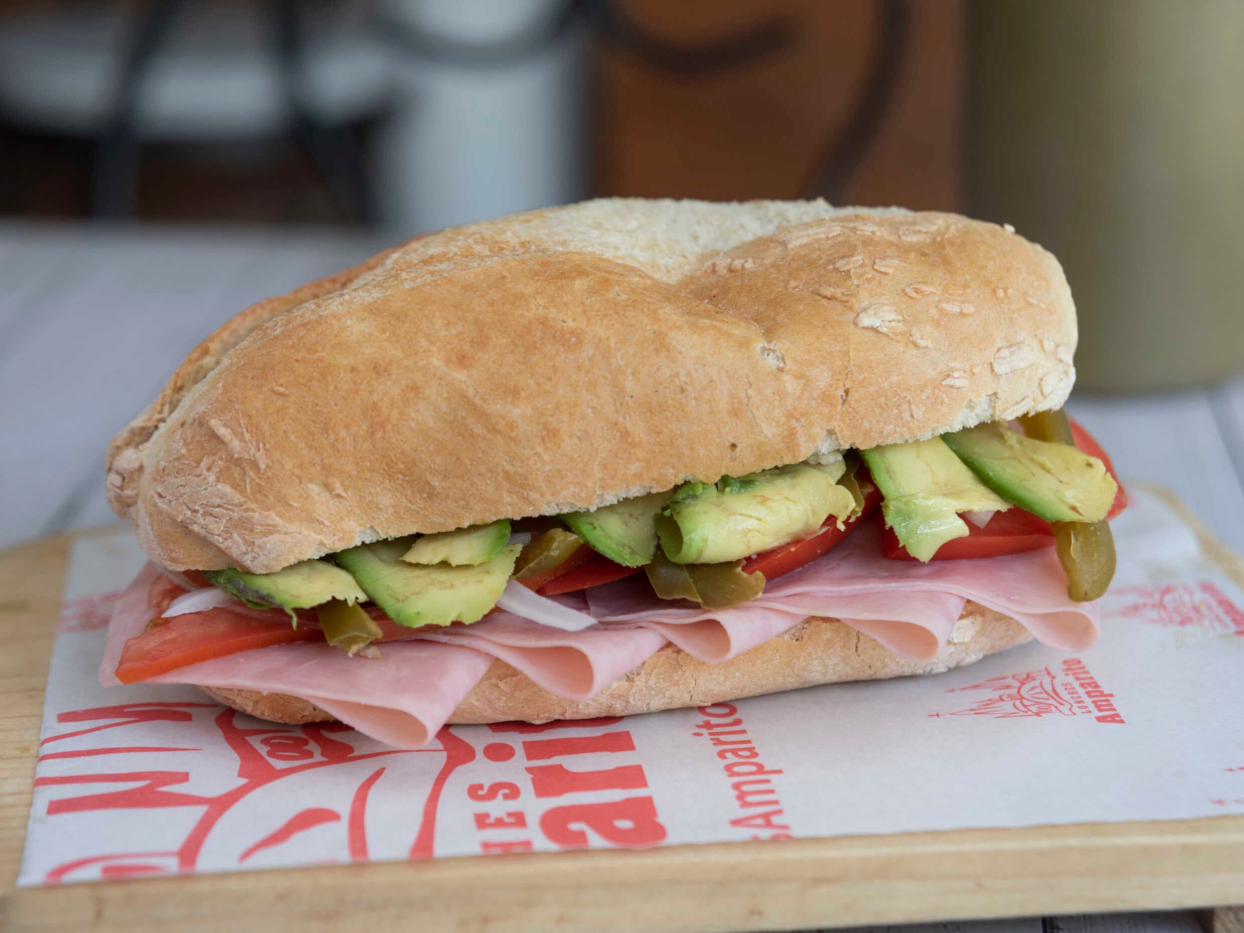 Lonche de Jamón