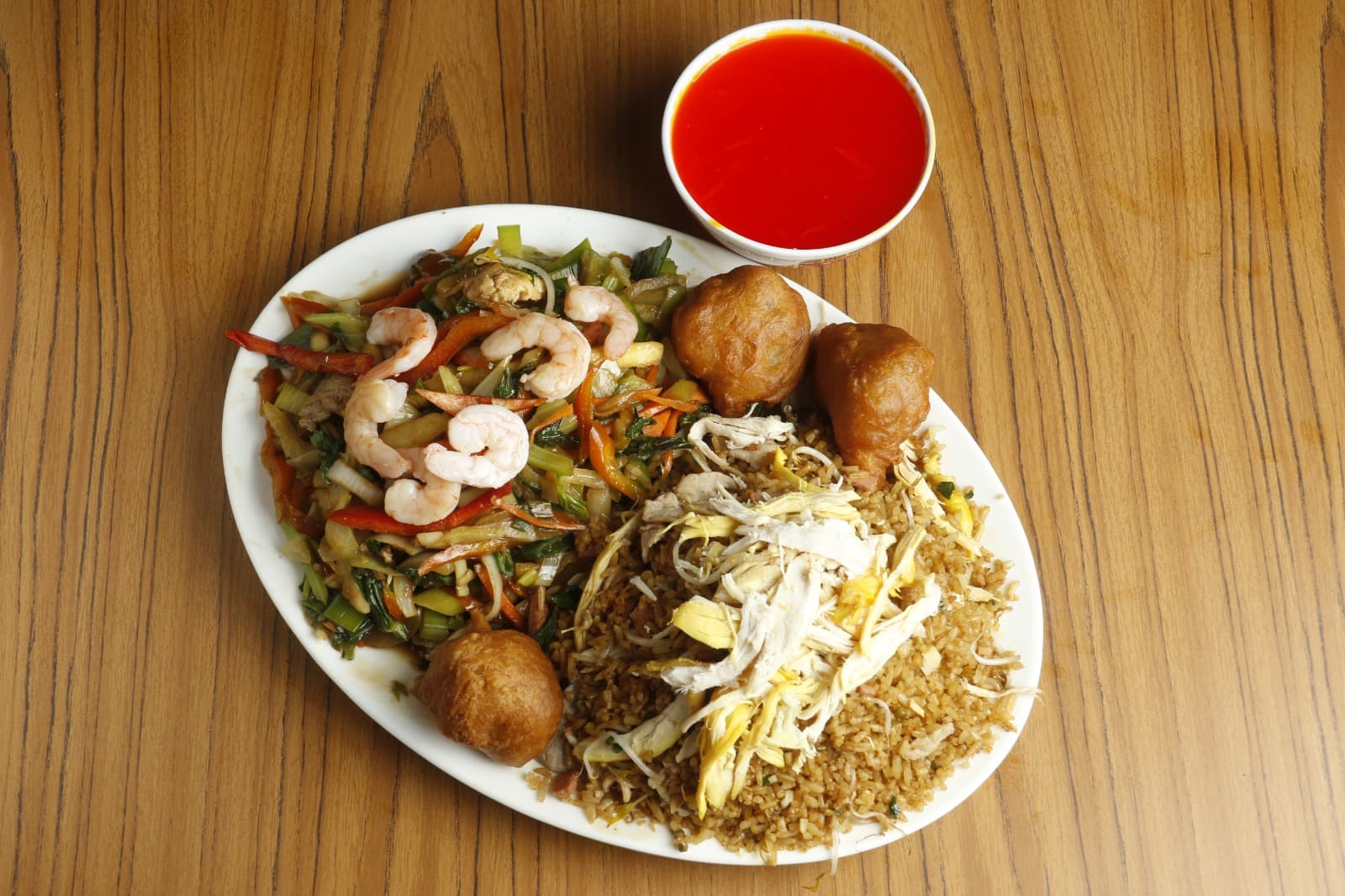 Bandeja Combinada Chop Suey 3 Personas
