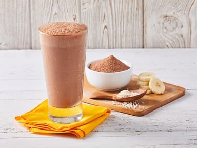 Licuado de Chocolate y Platano