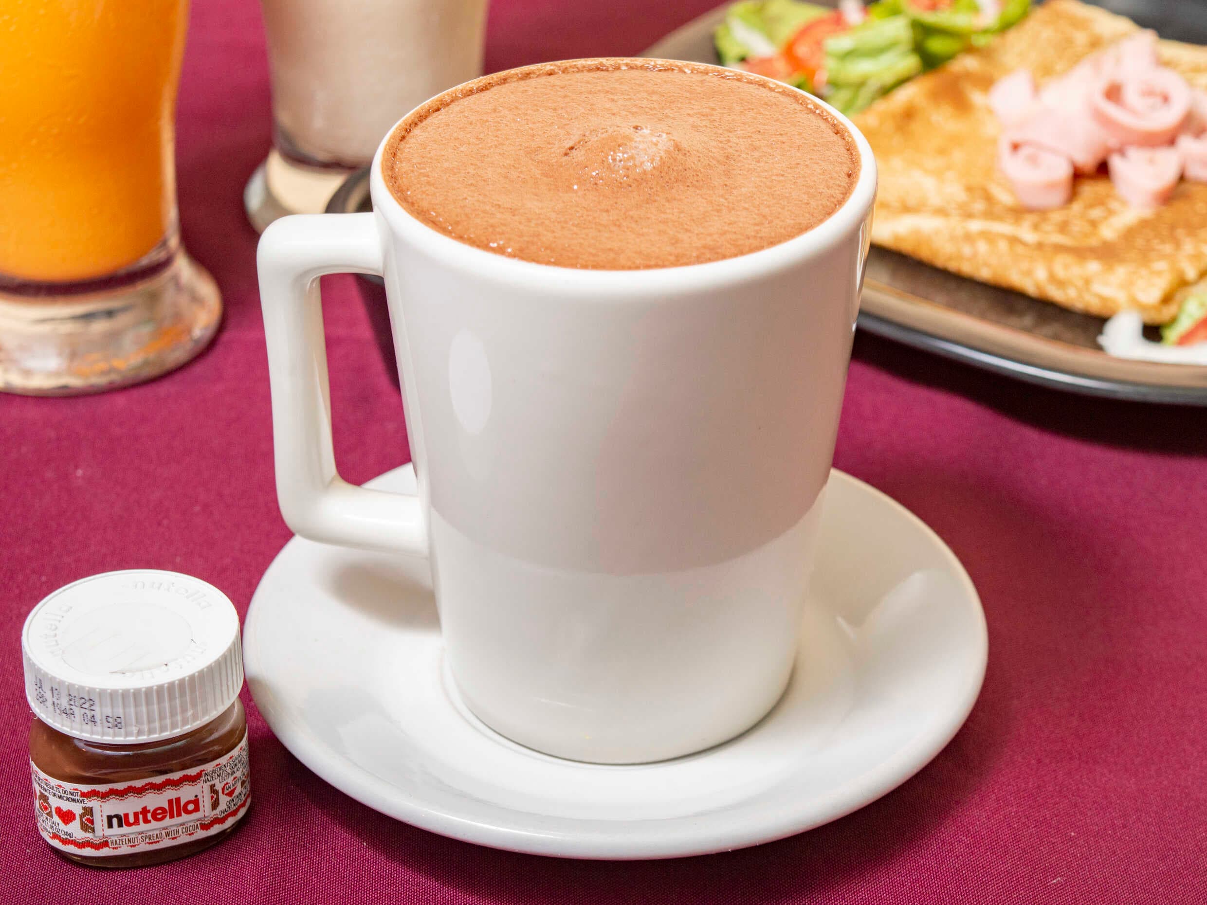 Capuchino caliente clasico